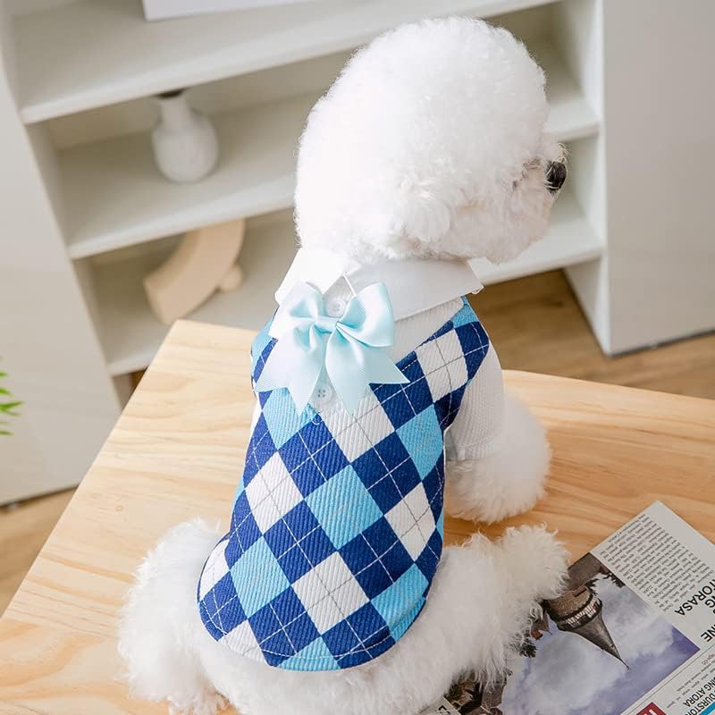 YiQ RiC 2 = Рокля за кучета + Тениска за кучета на Коледно Облекло За Кучета Коледна Рокля За Кучета Забавни