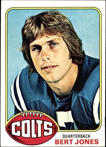 1976 Topps # 525 Бърт Джоунс Балтимор Колтс (Футболна карта) EX/MT Colts LSU