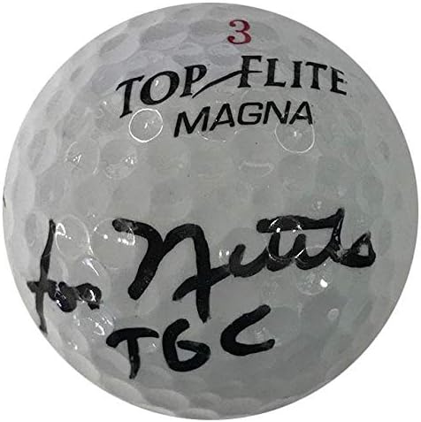 Топка за голф Top Flite 3 Magna с Автограф на Том Неттлза - Топки За голф с Автограф