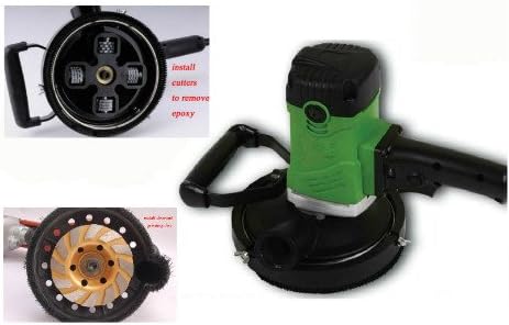 GOWE 6Прахоустойчив електрическа ръчна мелница-скарификатор|150 мм професионални инструменти за отстраняване