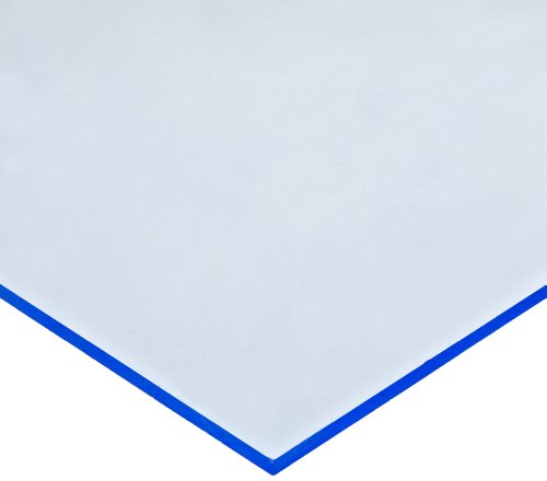Лят Акрил Флуоресцентно лист, Лъскав, Тъмносин, с дебелина 0,236 инча, ширина 24 инча, дължина 36 см