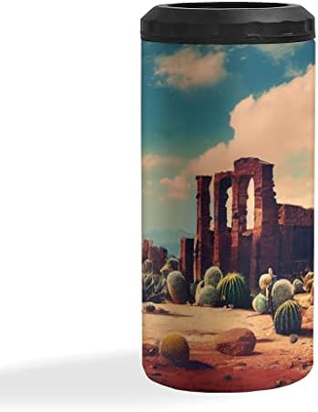 Охладител за тънки кутии с художествена изолация Desert Canyon - Охладител за консерви с изкуствен модел - Охладител за тънки кутии С художествен печат