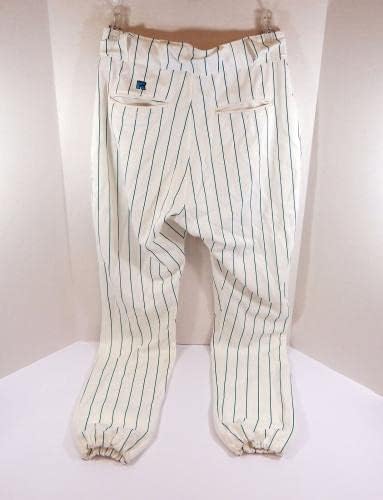 2002 Florida Марлини #29 Използвани в играта Бели Панталони 42 DP32833 - Използваните в играта панталони MLB