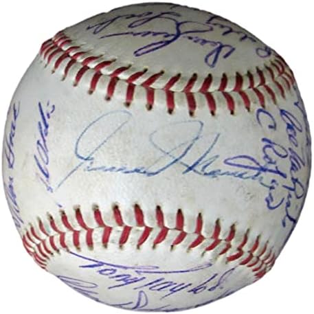 1963 Екипът на Филис с автограф (24 подпис) Сполдинг ОНЛ Бейзбол Бейзболни топки с автографи