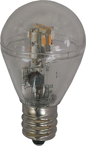 Комплект от две (2) светодиодни лампи S8 E12 10-30 vdc Omni с прозрачен капак