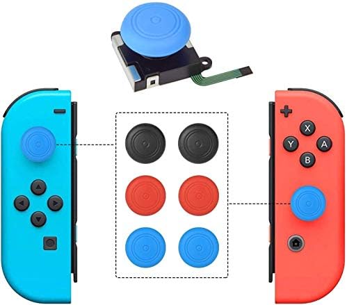 Комплект за подмяна на 3D джойстик Joycon, комплект за ремонт на аналогов джойстик Joy Против ABLEWE за Nintendo