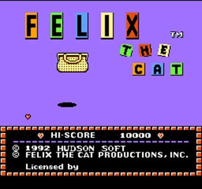 ROMGame Felix The Cat Region Free 8-Битова Игра Карта За 72-Контакт плейър, видео игри