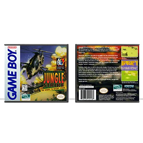 Jungle Strike | (GB) за Game Boy - Само калъф за игри - без игри