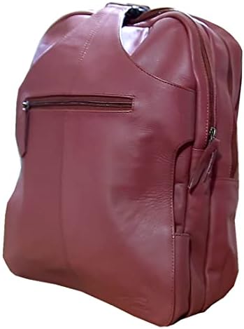 Кожена Чанта за лаптоп от кожа Пантерите - Плъзгаща се Лента за носене през рамо, Раница от естествена кожа