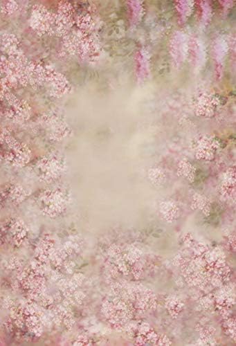 5x6,5 фута Цветни Фантазийный Фон Розова Живопис на Цветя на Фона на картина като Фон за Душата на Детето Фотосесия