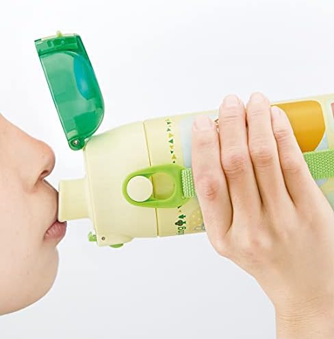 Skater SDC6N -Детска бутилка за вода от неръждаема стомана, за директно пиене, 20,9 течни унции (580 мл), Animal