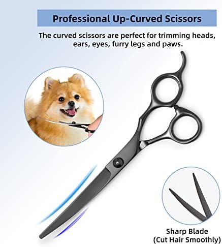 Професионален Комплект Ножици за грижа за домашни любимци, Ножици, За да се грижи за кучетата, Ножици За Подстригване,
