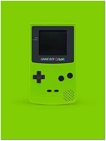 Дж. Пг на Лондонския ретро-portable, Nintendo Gameboy зелен цвят, с сатинировкой 21 инча, 28 инча, многослоен