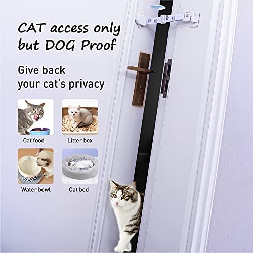 Вратата каишка Neobay Котка е предназначена за защита на местата за хранене на котки, кучета и предотвратява захлопывание врати. Инсталира се за секунди, няма нужда да