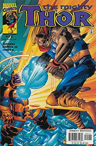 Тор (Том 2) #22 VF; Комиксите на Marvel | Танос Джон Ромита младши