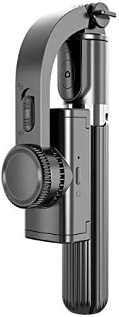 Поставяне и монтиране на BoxWave, съвместими с TCL Stylus 5G (Поставяне и монтиране на BoxWave) - Gimbal SelfiePod, Селфи-стик, Разтегателен стабилизатор на видео сигнал за TCL Stylus 5G - Черно