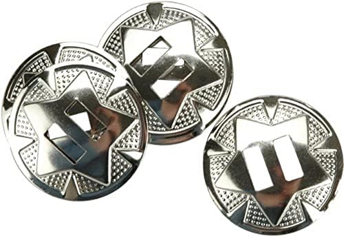 Кожени мивка със звездите на Tandy 1-1/4 (3,2 cm), с никелово покритие 10/pk 1320-02