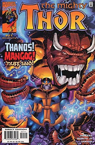 Тор (Том 2) 21 от комиксите на Marvel | Танос Мангог Джон Ромита младши